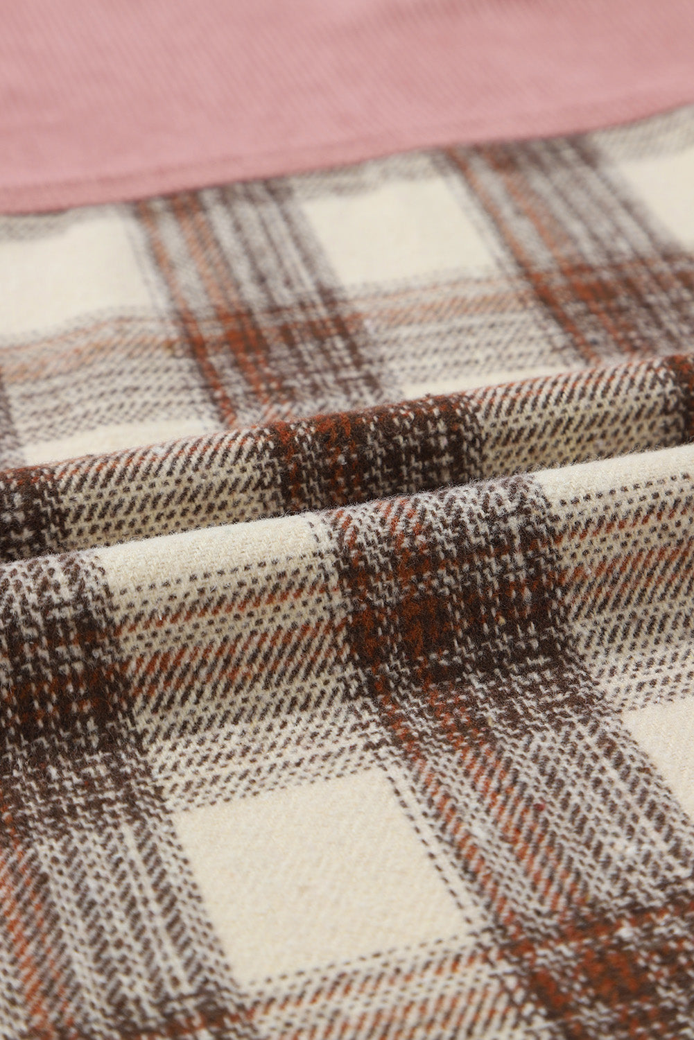 Pocketed Plaid Shacket Flannel
