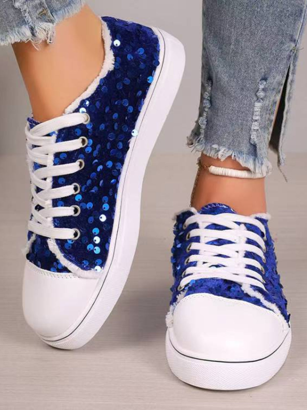 Sequin Sneakers
