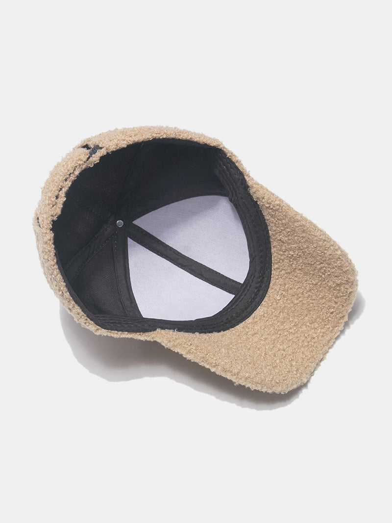 Sherpa Solid Color Baseball Hat