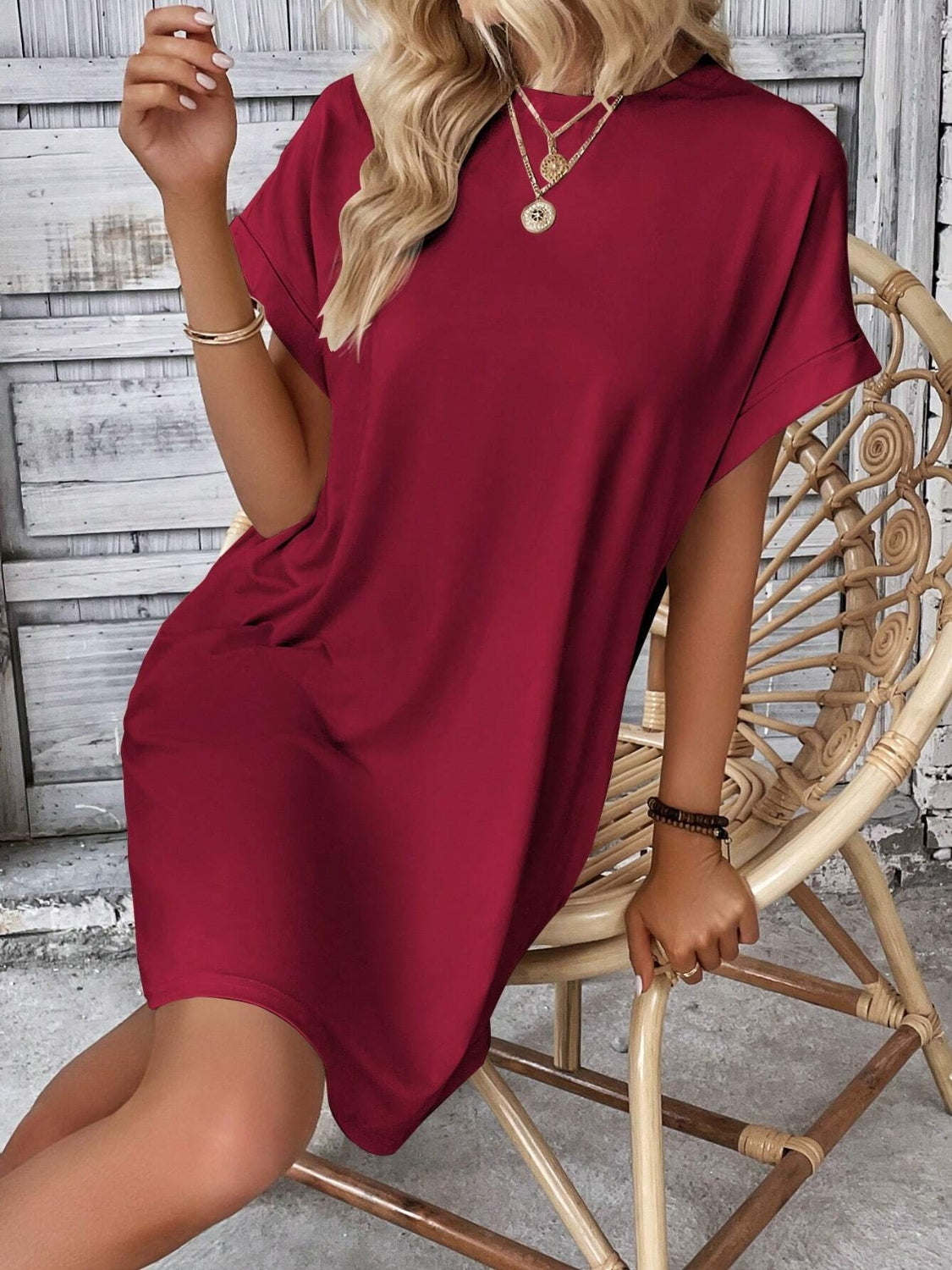 Tshirt Dress with Pockets