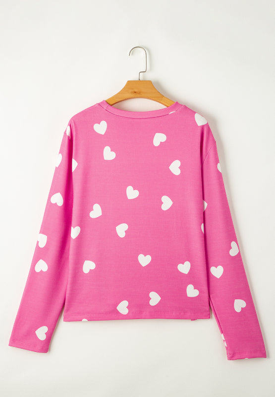 Hearts Shorts Set