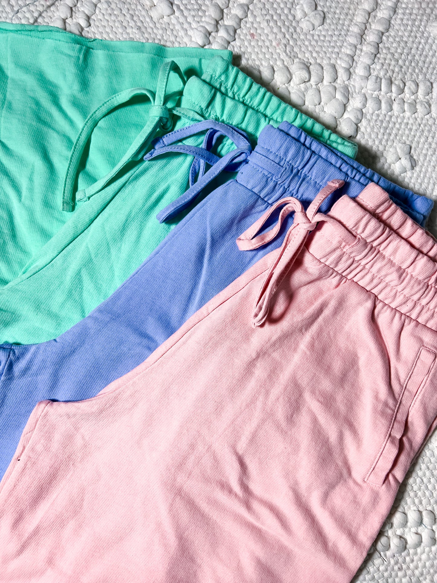 French Terry Wide Leg Lounge Pants