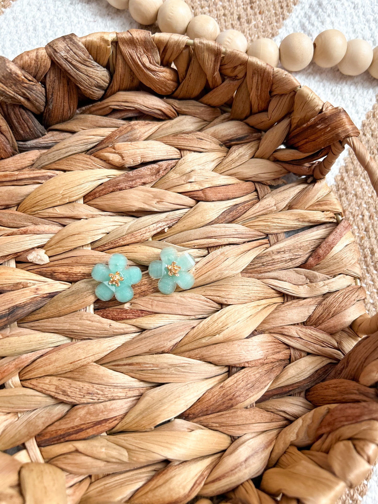 Spring Pastel Flower Studs