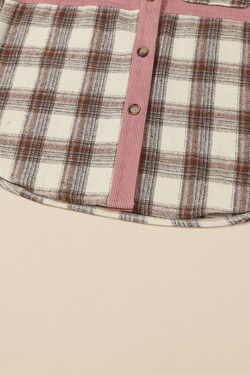 Pocketed Plaid Shacket Flannel