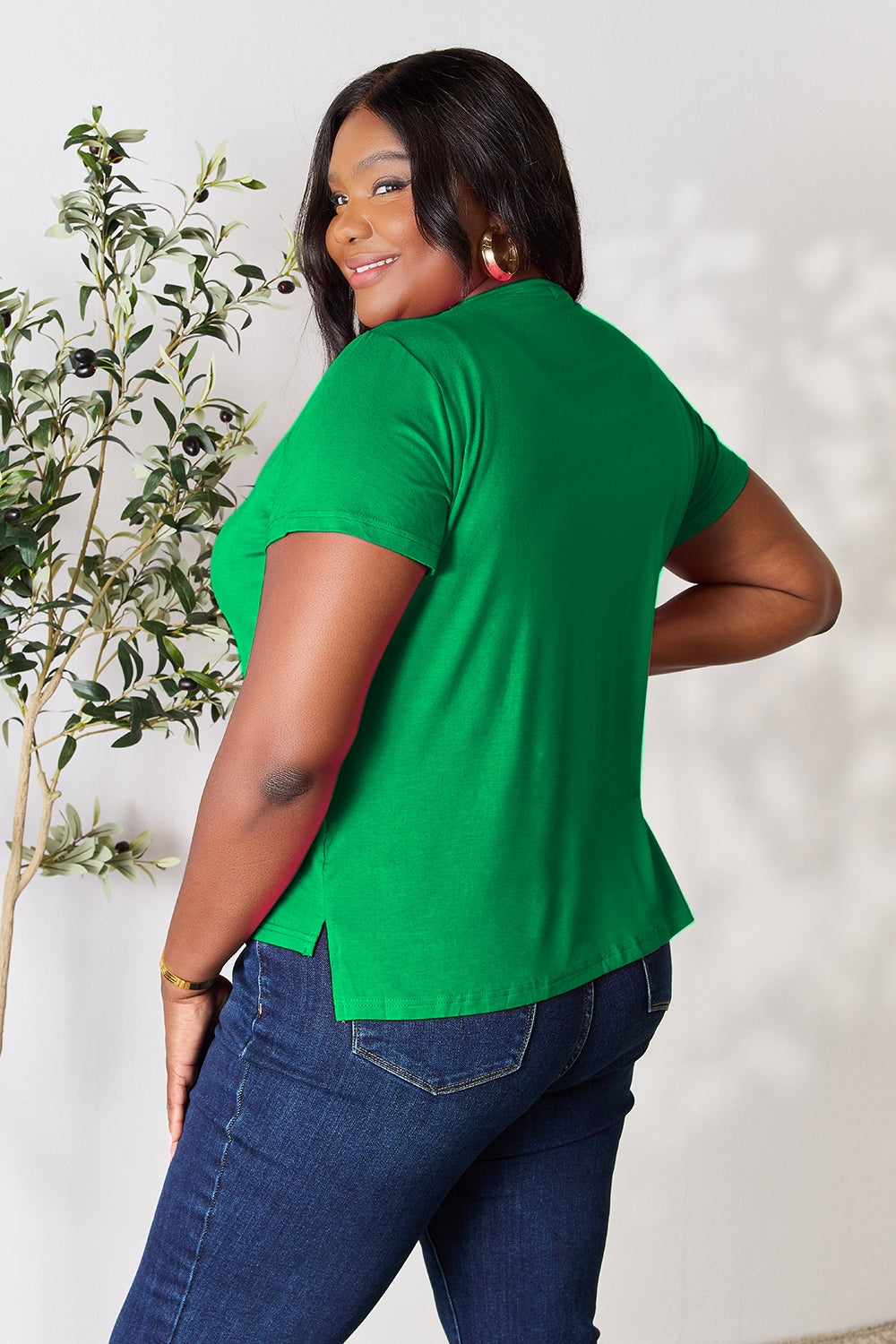 Round Neck Short Sleeve TShirt