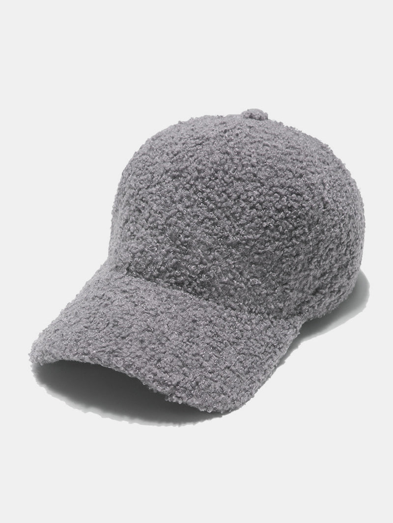 Sherpa Solid Color Baseball Hat