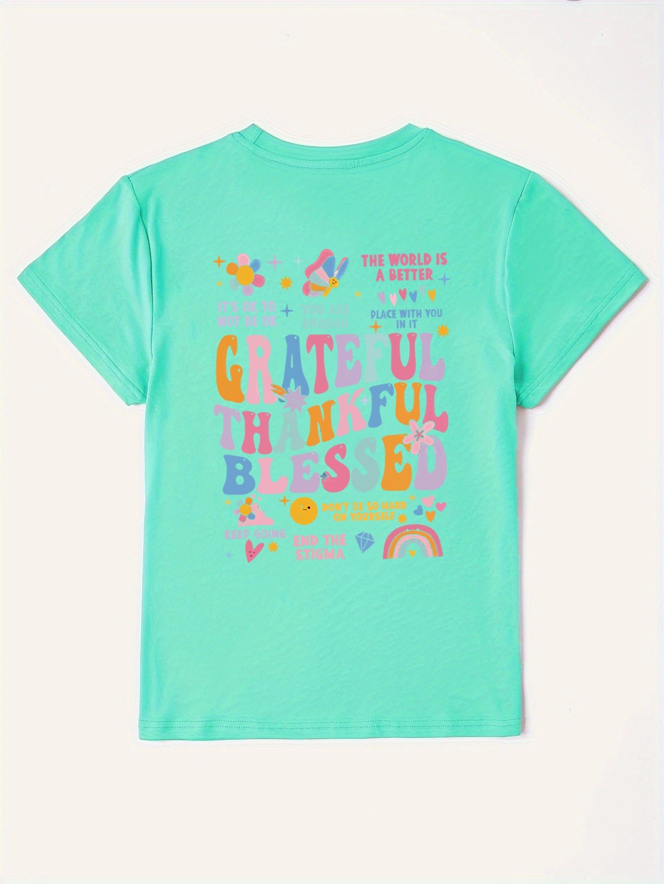 Grateful Thankful Blessed Tee