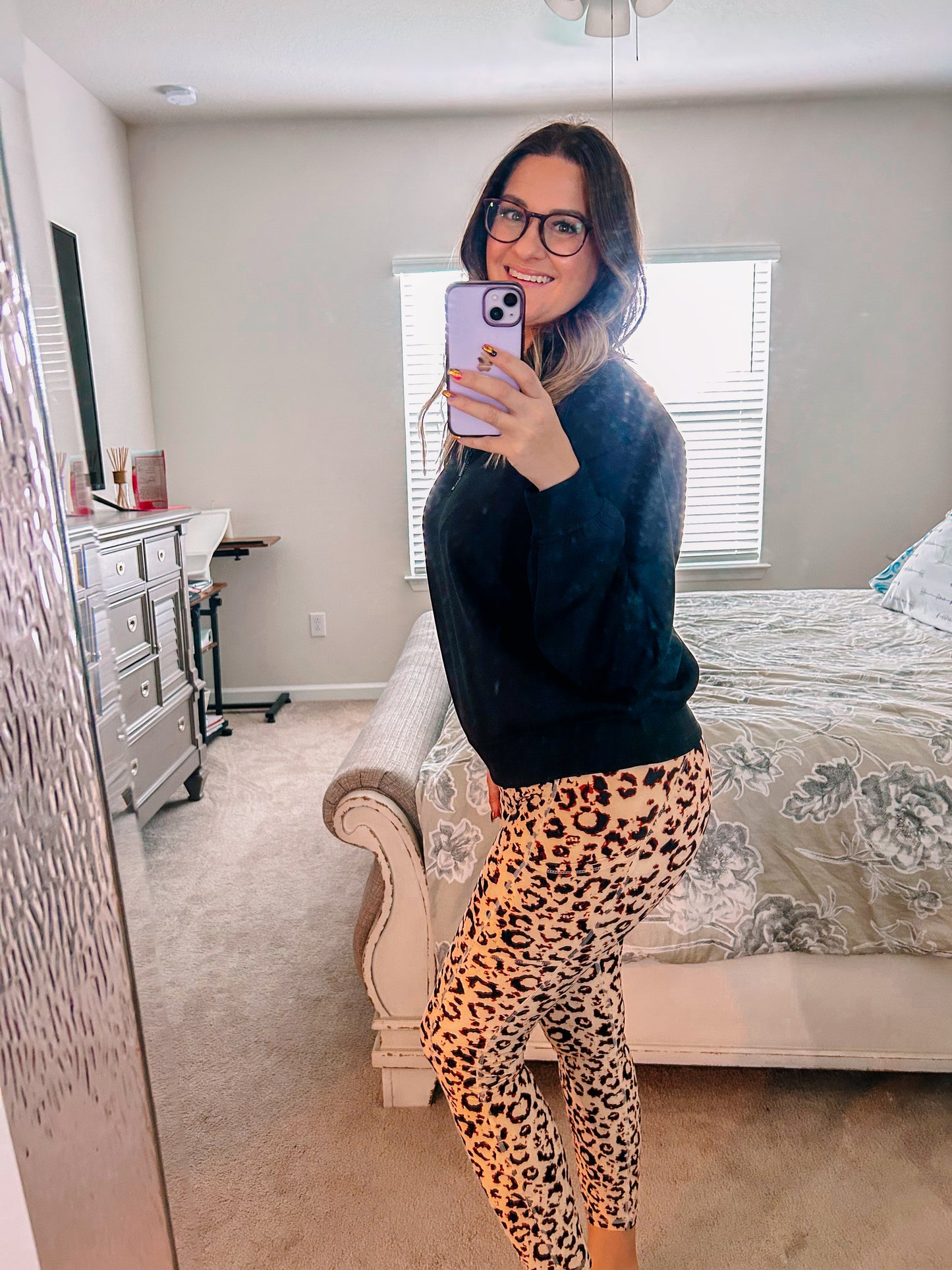 Leopard Leggings w/Pockets