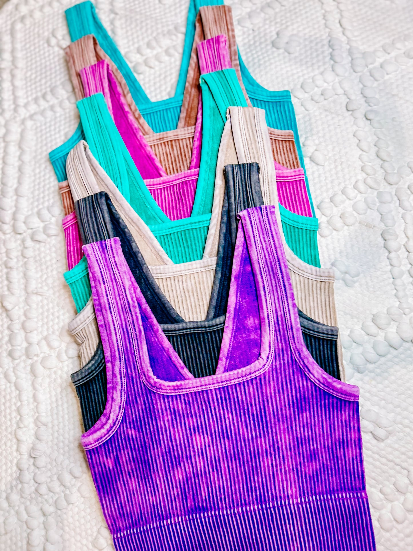 Vneck Reversible Ribbed Bralette