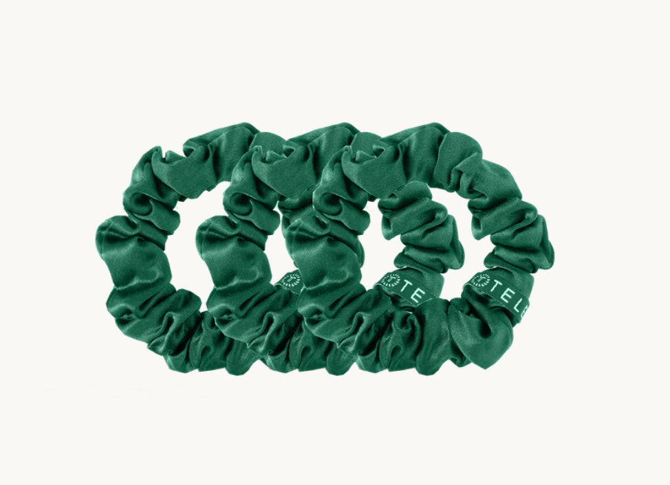 TELETIES Silk Scrunchies