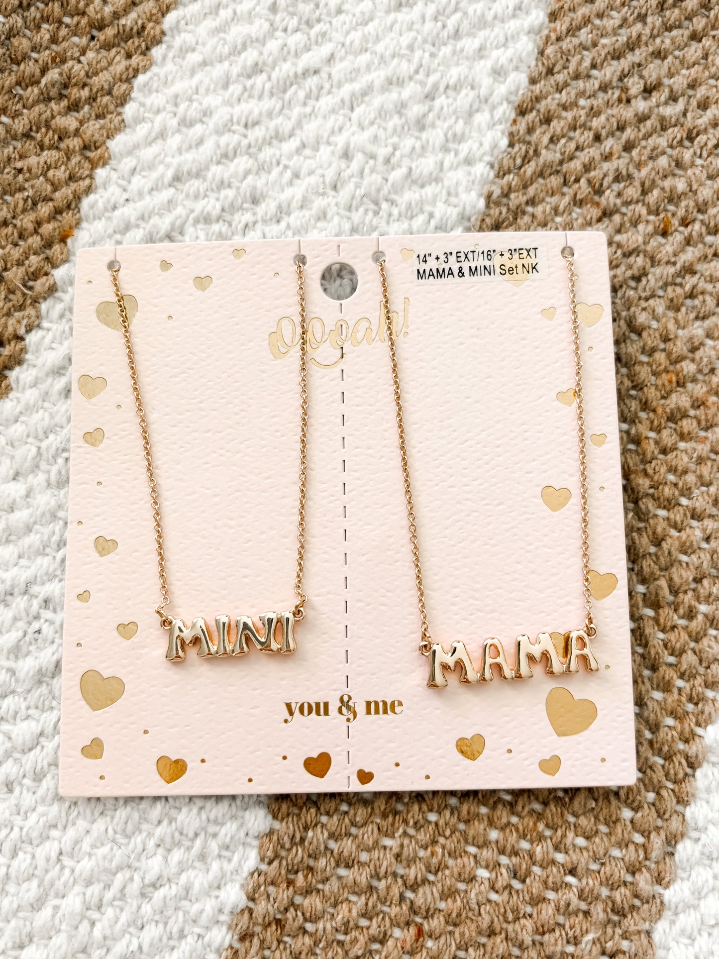 Mama & Mini Necklace Set