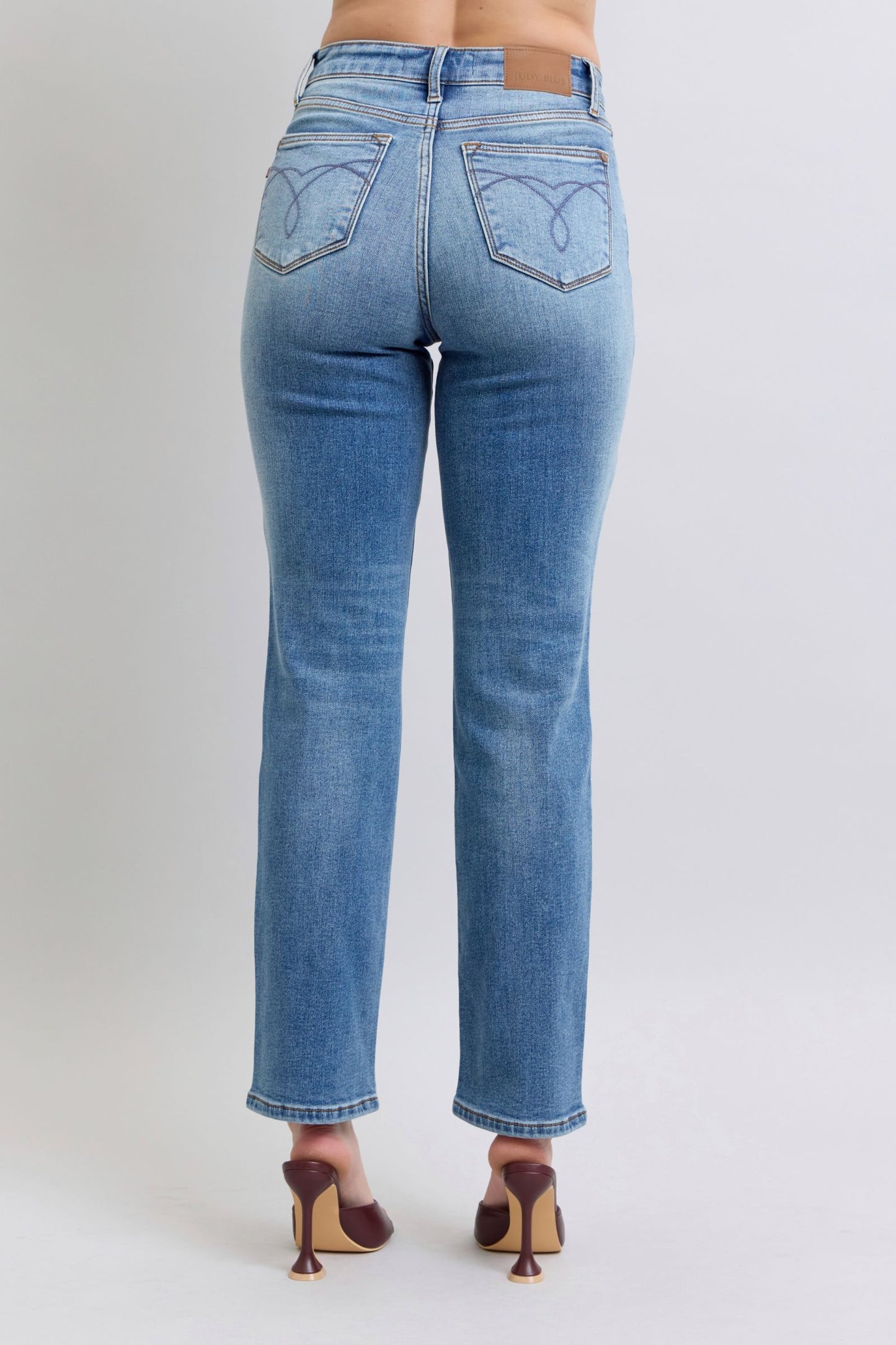 Judy Blue Thermal Lined Straight Jeans