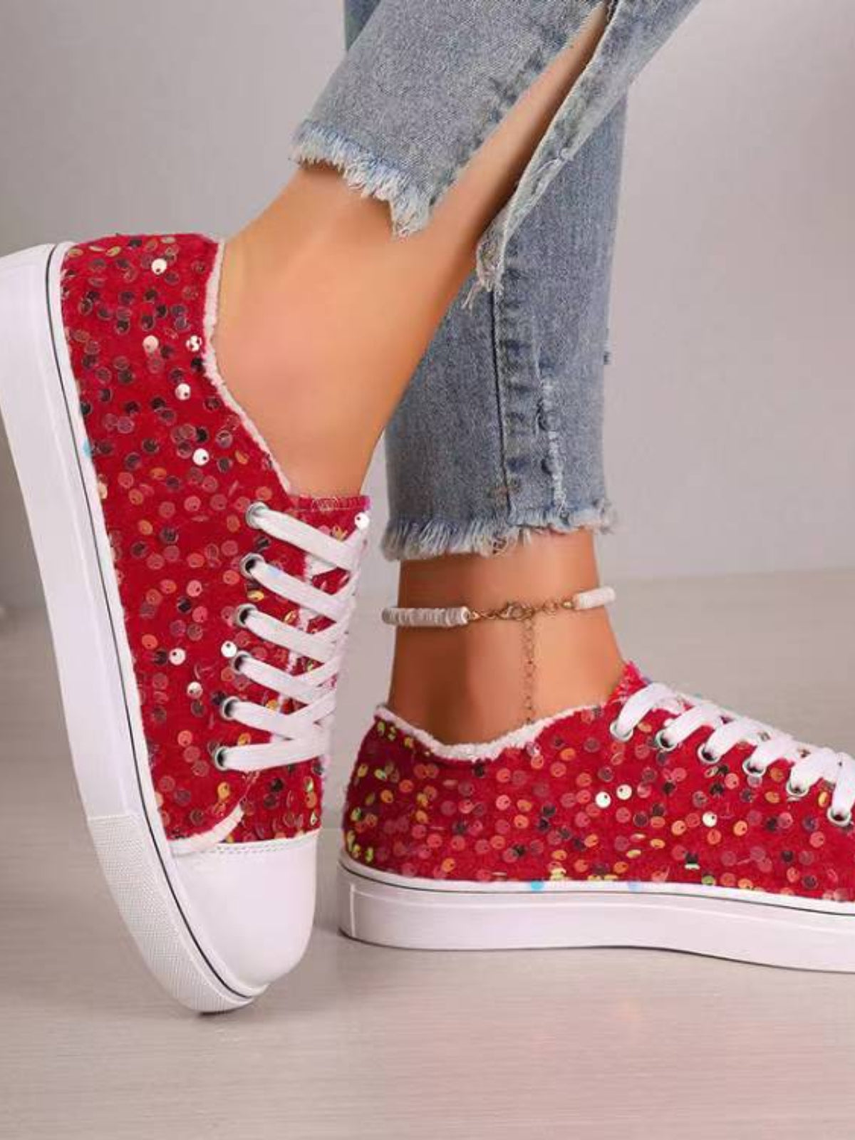 Sequin Sneakers