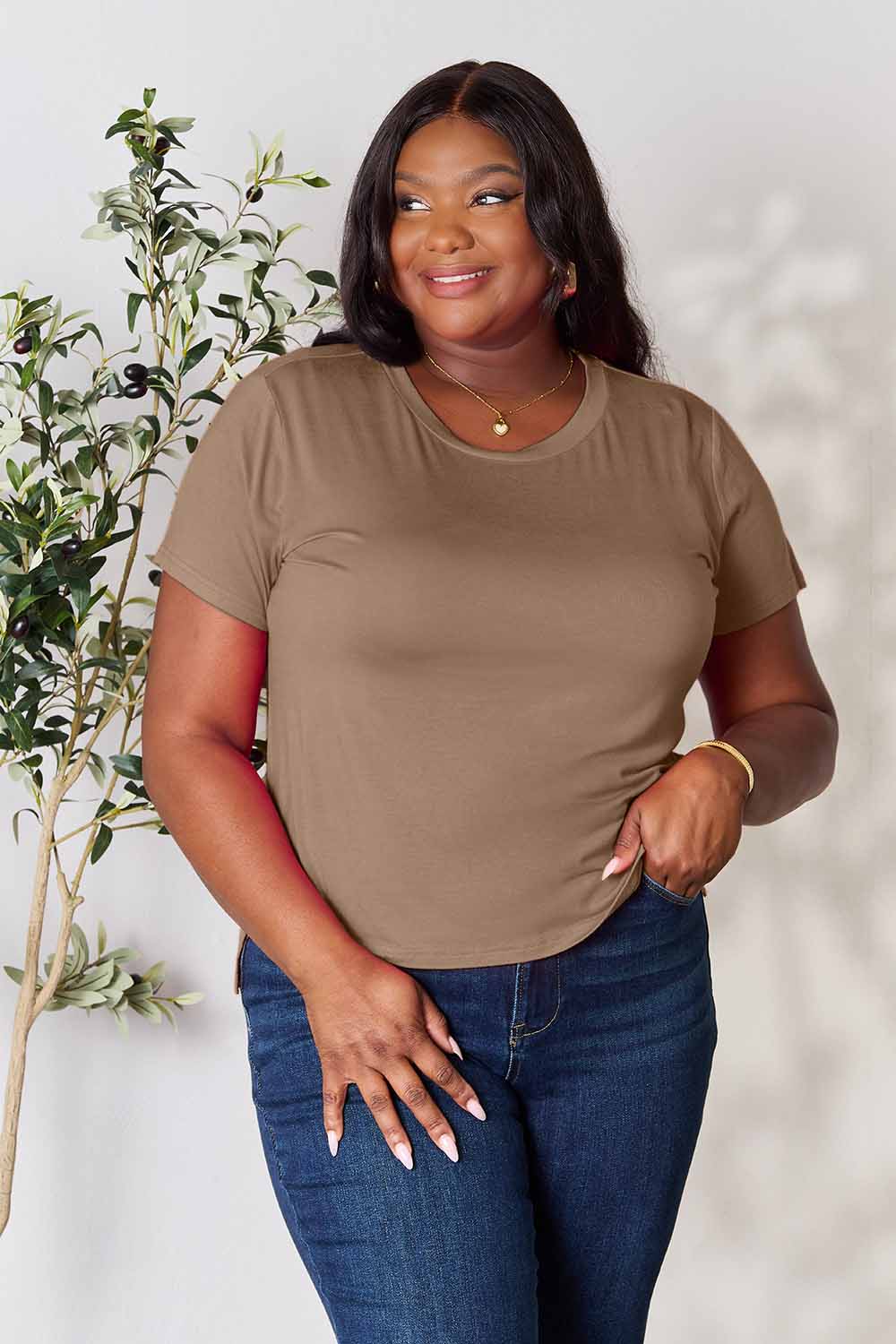 Round Neck Short Sleeve TShirt