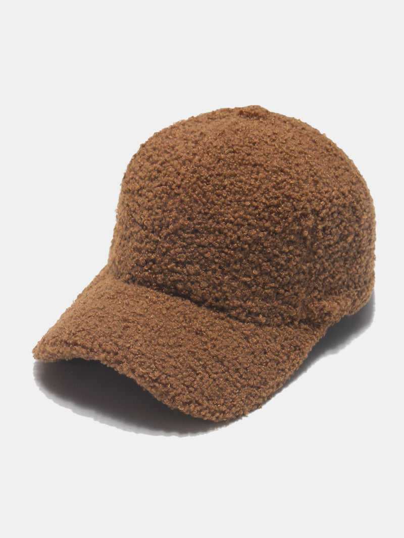 Sherpa Solid Color Baseball Hat
