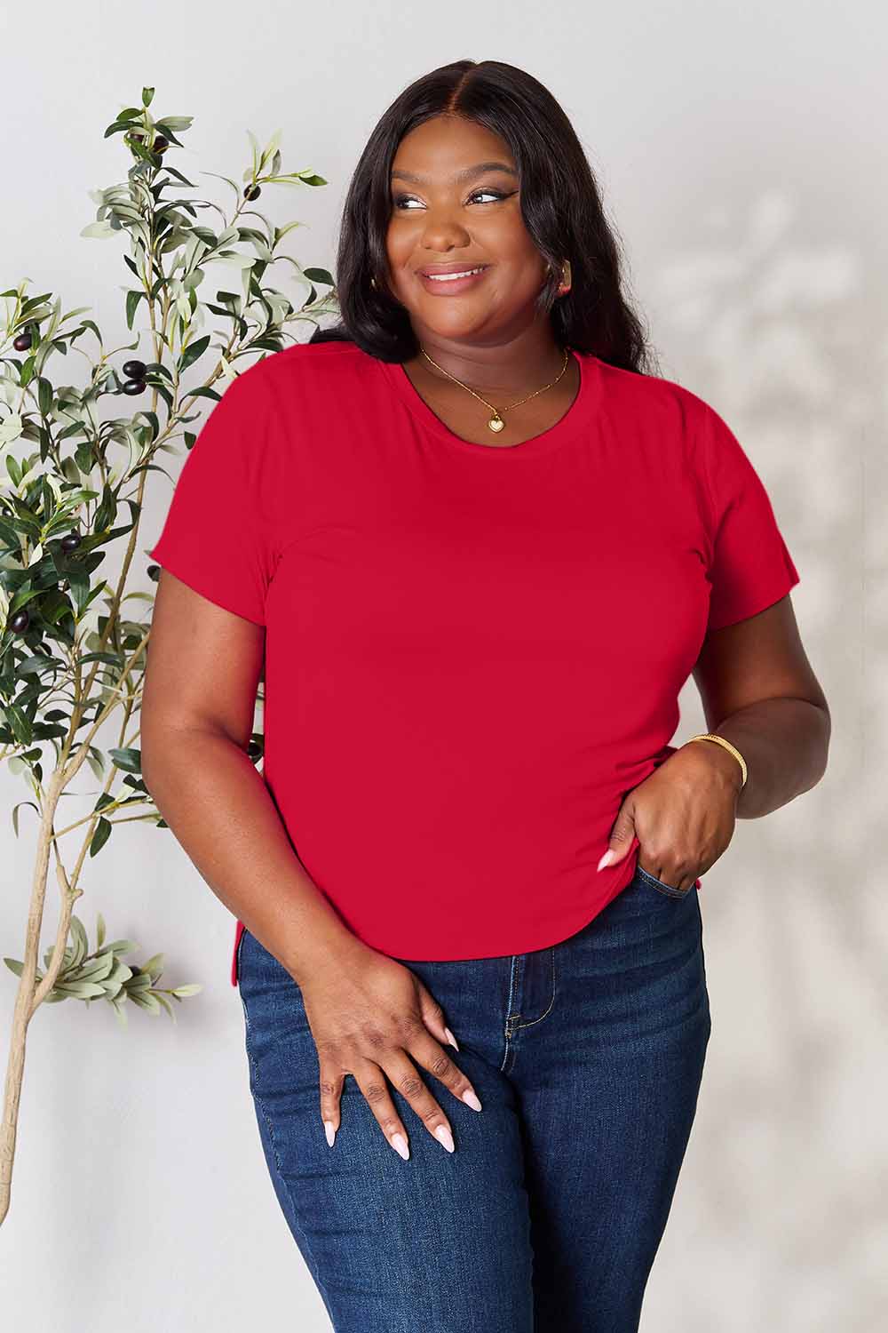 Round Neck Short Sleeve TShirt