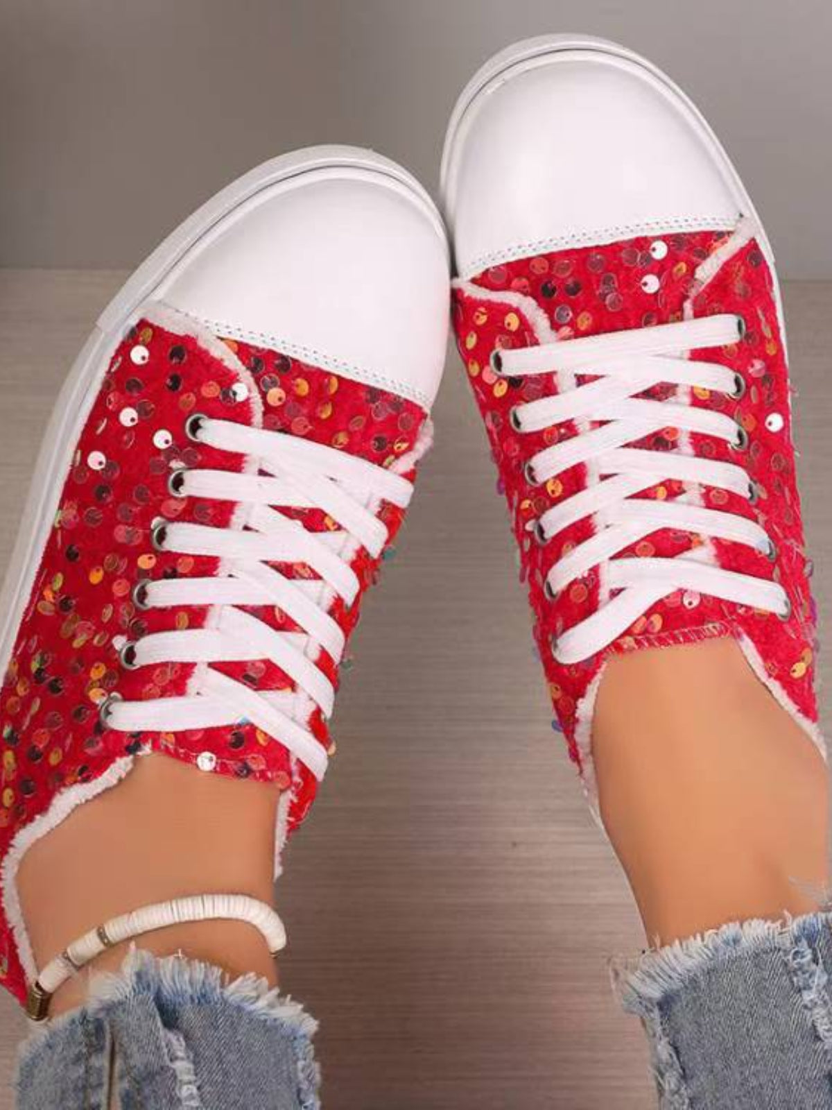 Sequin Sneakers