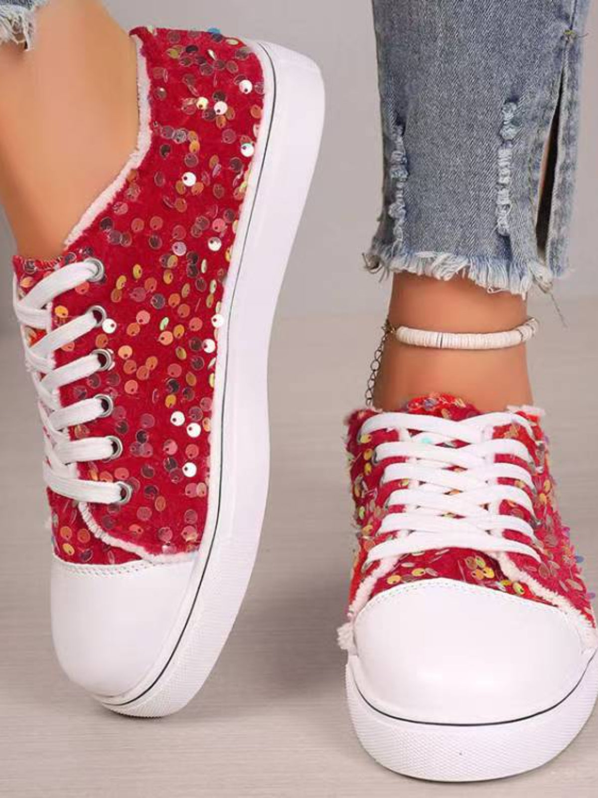 Sequin Sneakers