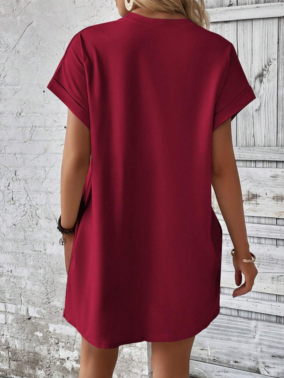 Tshirt Dress with Pockets