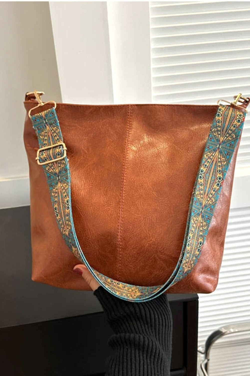 Vegan Leather Crossbody Purse