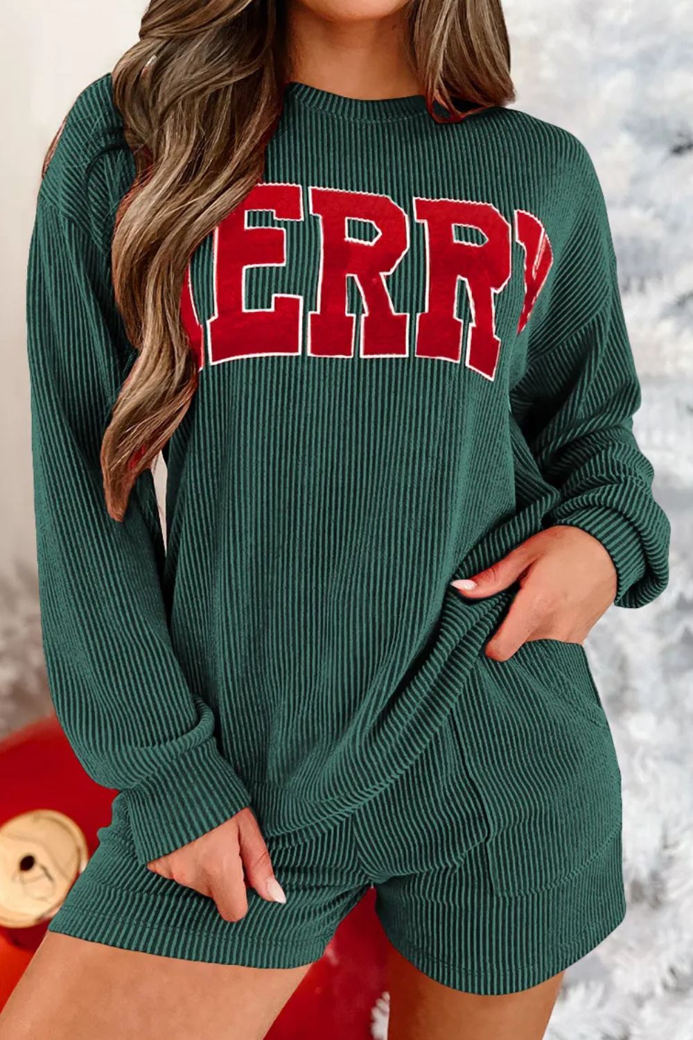 MERRY Ribbed Lounge Set