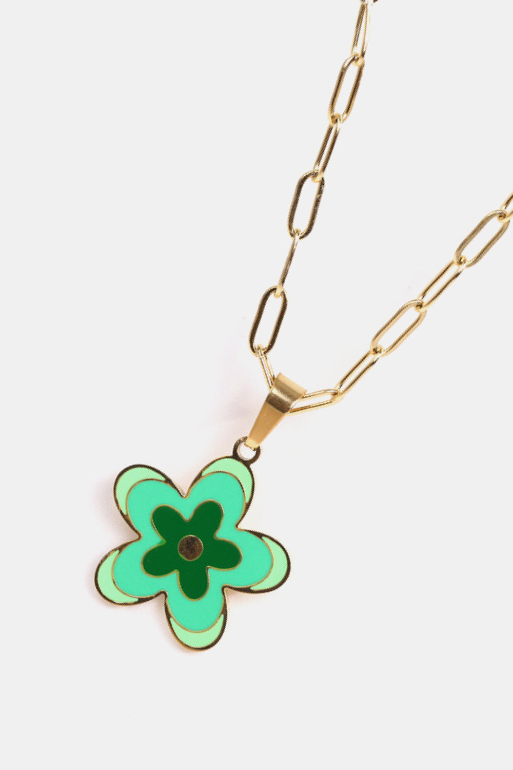 *APP EXCLUSIVE* Flower Stainless Steel Necklace