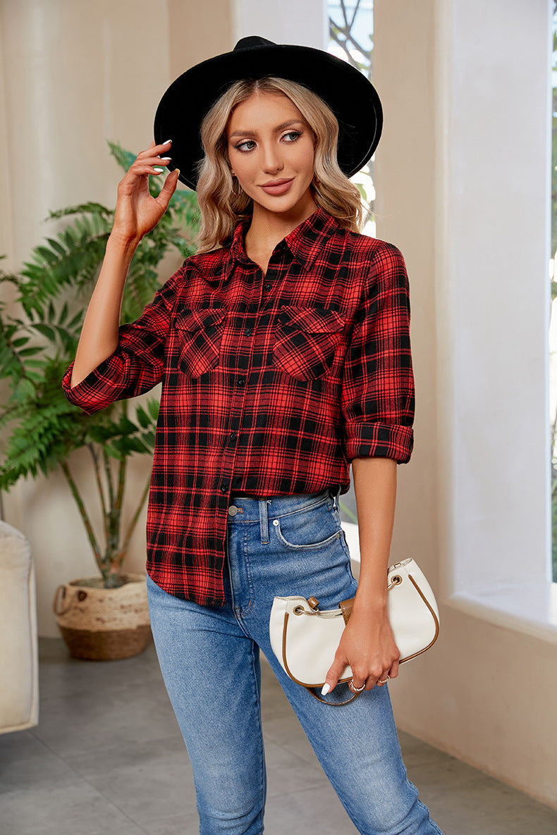 Red Plaid Flannel