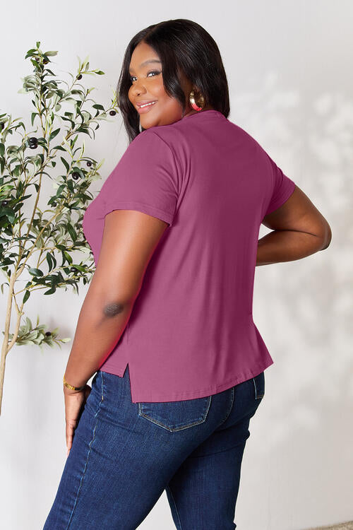 Round Neck Short Sleeve Tshirt