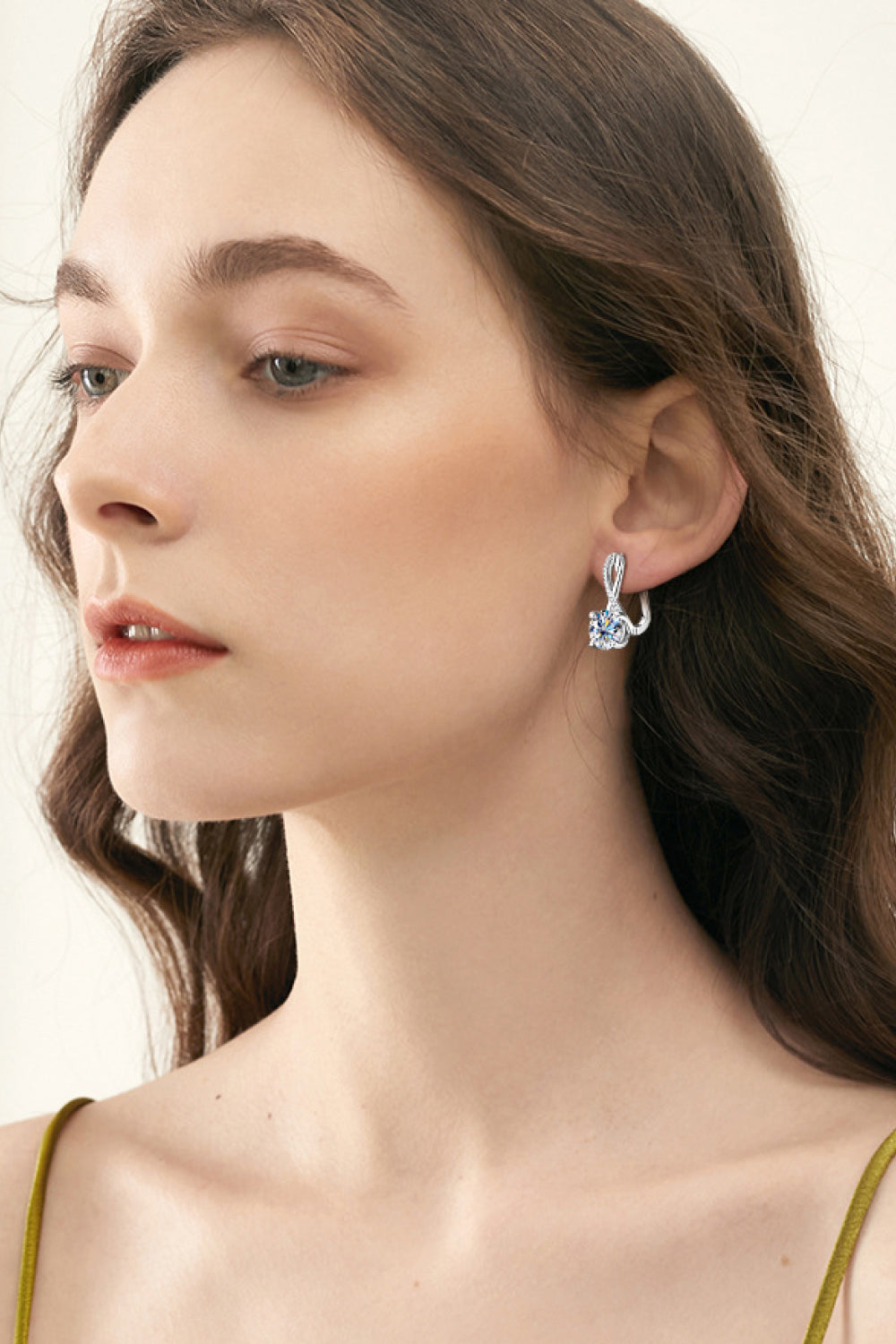 * APP EXCLUSIVE* 4 Carat Moissanite 925 Sterling Silver Earrings