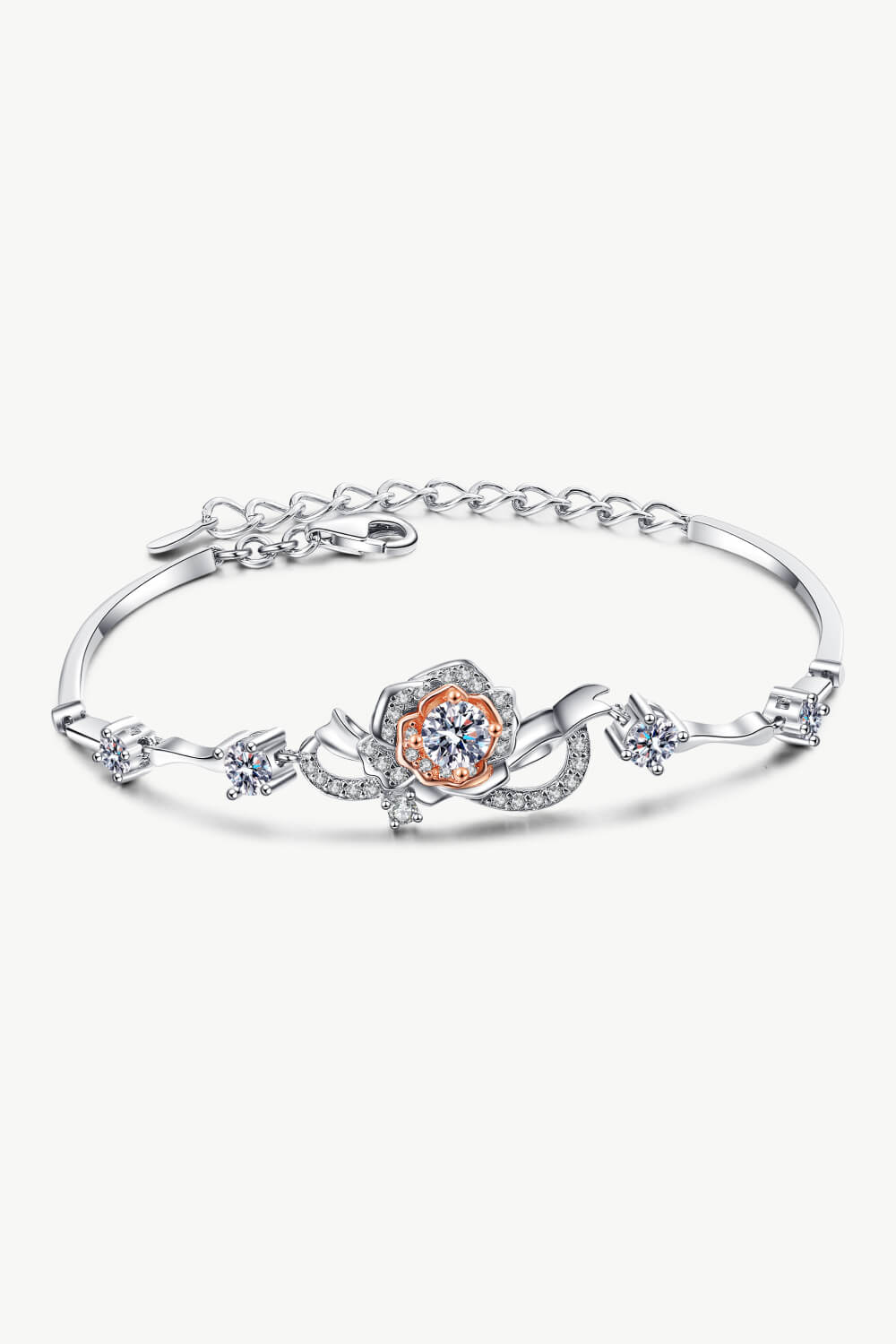*APP EXCLUSIVE* 925 Sterling Silver Moissanite Bracelet