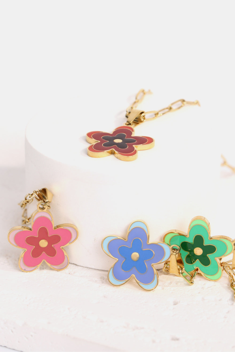 *APP EXCLUSIVE* Flower Stainless Steel Necklace