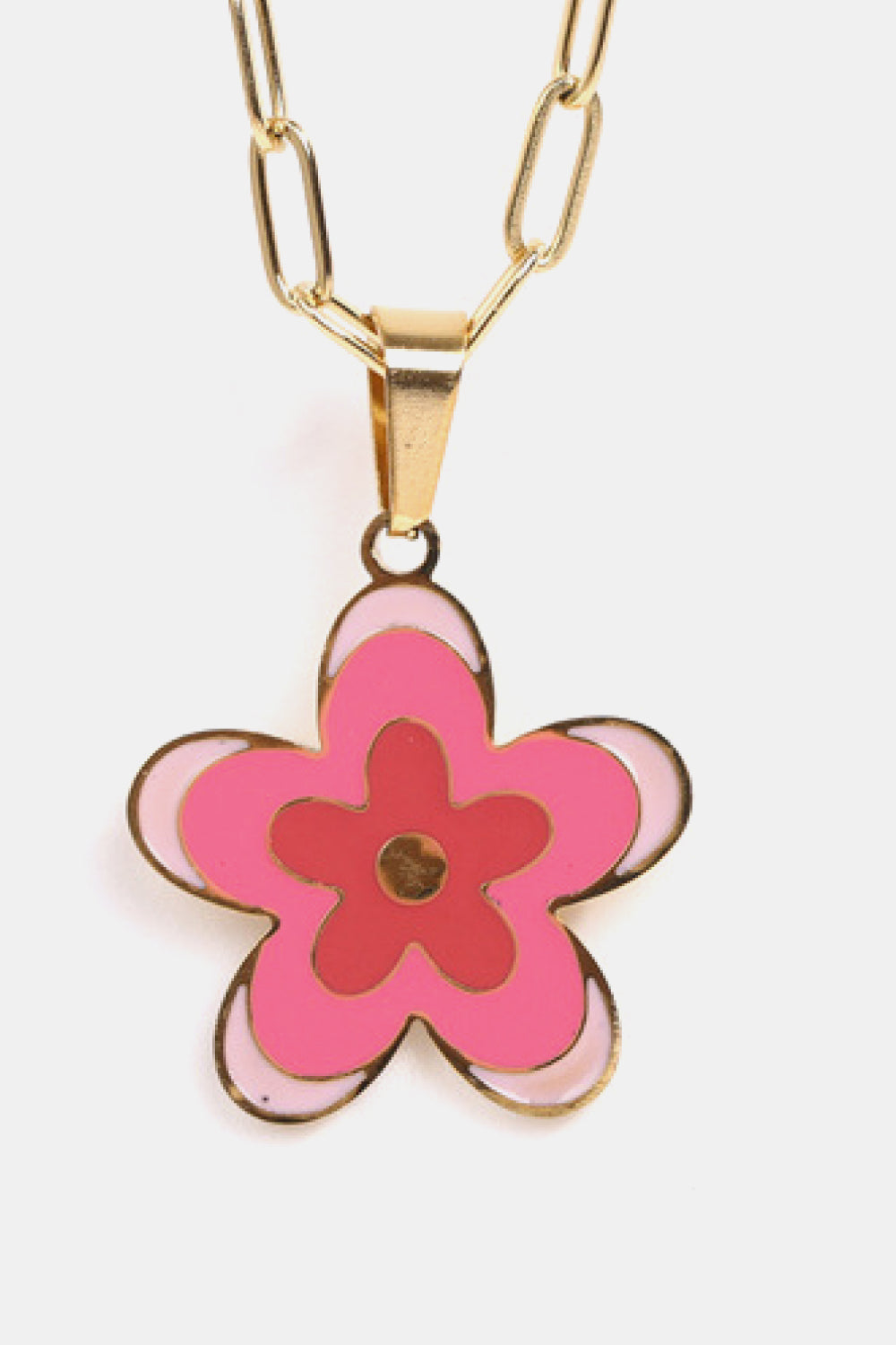 *APP EXCLUSIVE* Flower Stainless Steel Necklace