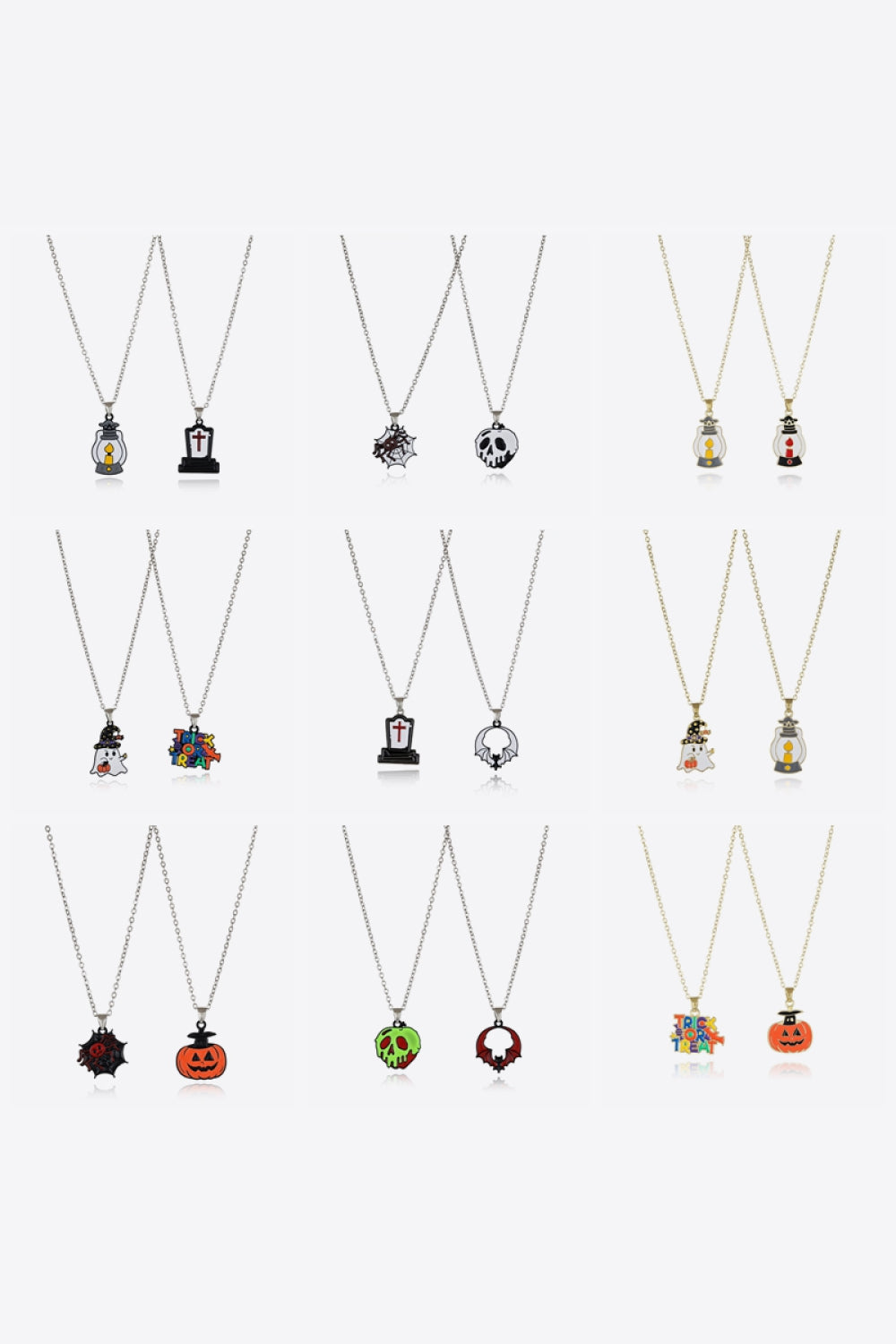 *APP EXCLUSIVE* Two-Piece Halloween Necklace Set