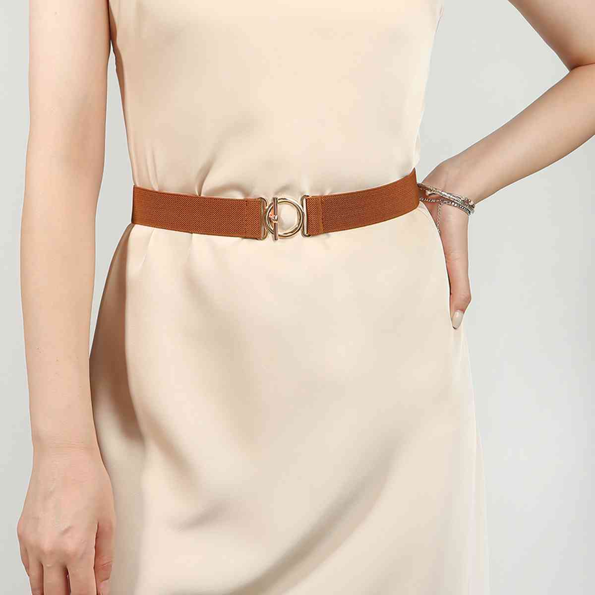 *APP EXCLUSIVE* Toggle Clasp Elastic Belt