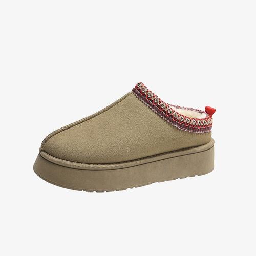 Faux Fur Sherpa Slippers