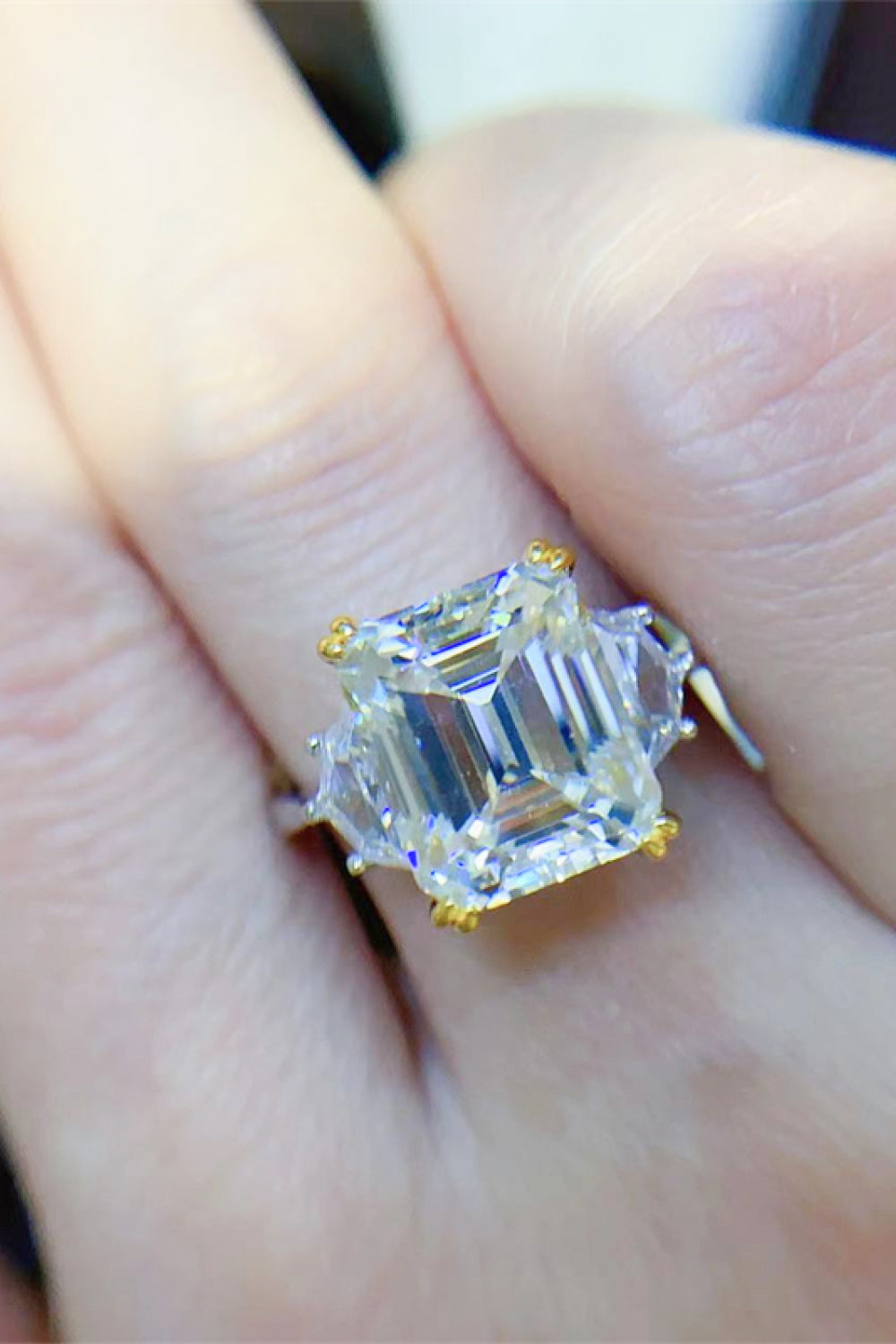 *APP EXCLUSIVE* 5 Carat Moissanite 925 Sterling Silver Ring