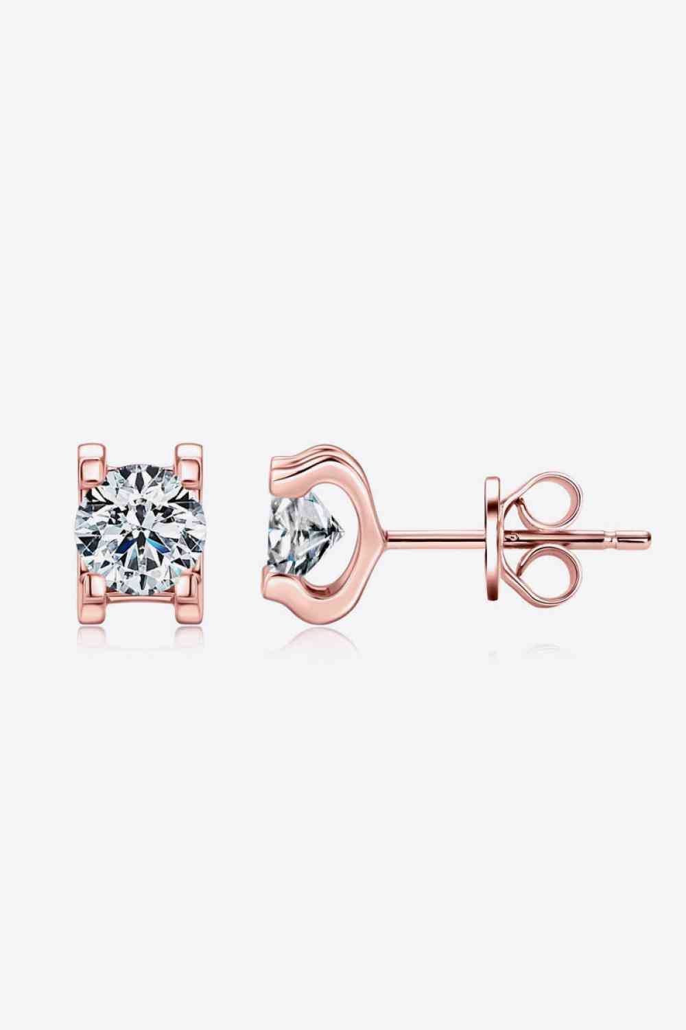 *APP EXCLUSIVE* Moissanite 925 Sterling Silver Stud Earrings