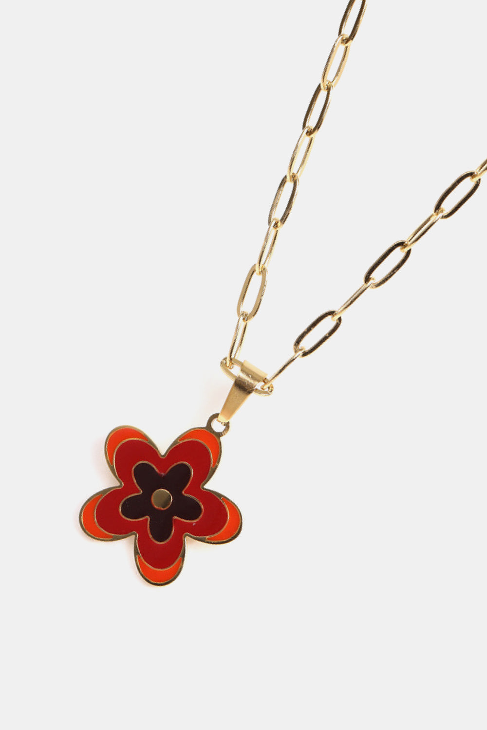 *APP EXCLUSIVE* Flower Stainless Steel Necklace