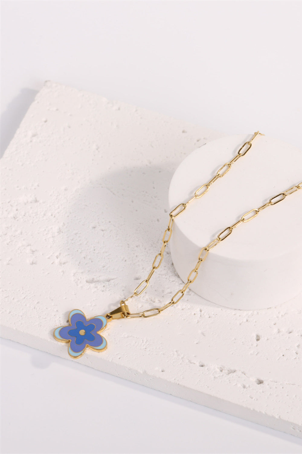 *APP EXCLUSIVE* Flower Stainless Steel Necklace