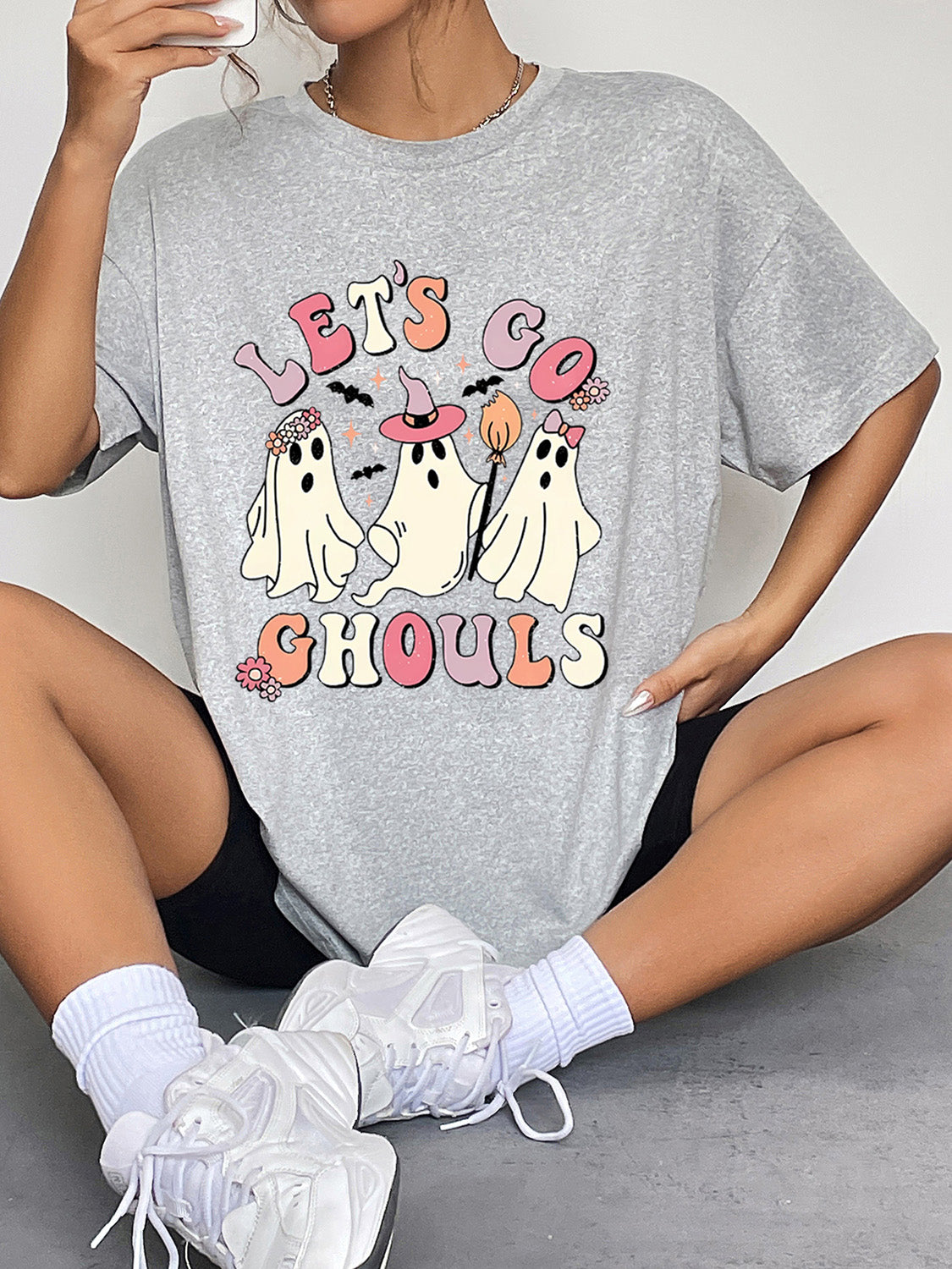 *APP EXCLUSIVE* LET'S GO GHOULS Graphic T-Shirt