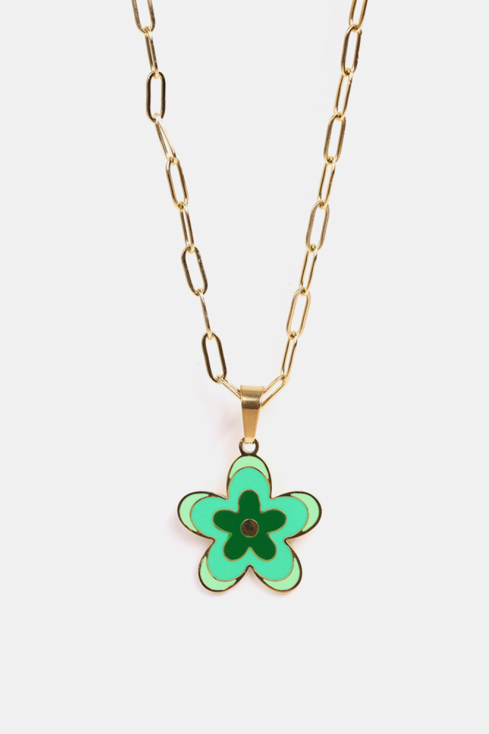 *APP EXCLUSIVE* Flower Stainless Steel Necklace