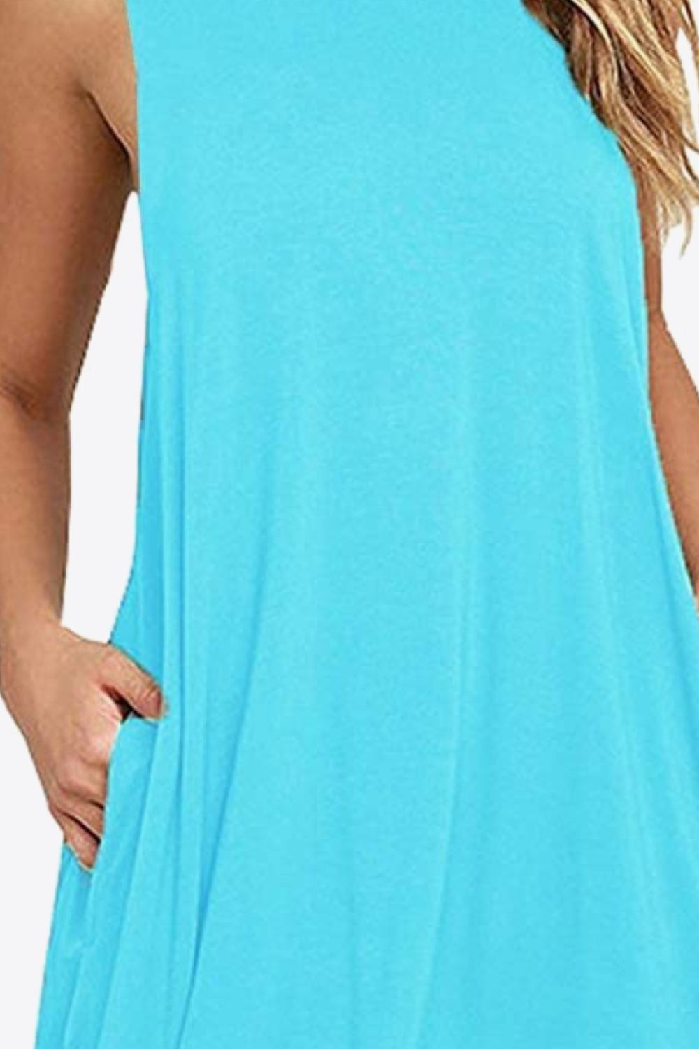 *APP EXCLUSIVE* Sleeveless Dress with Pockets