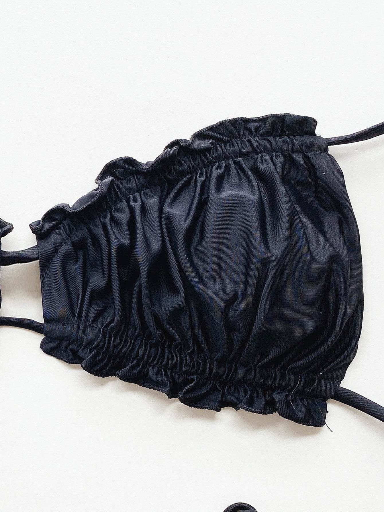 *APP EXCLUSIVE* Ruffle Halter Neck Bikini