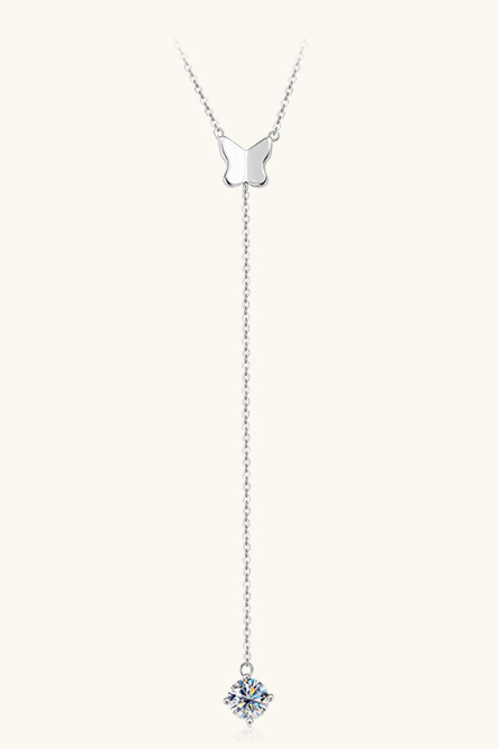*APP EXCLUSIVE* 1 Carat Moissanite 925 Sterling Silver Necklace