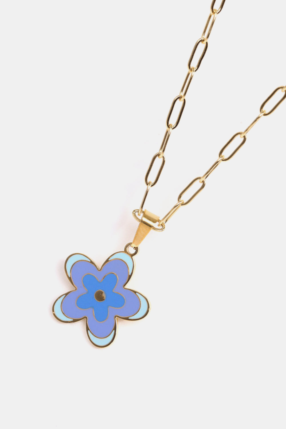 *APP EXCLUSIVE* Flower Stainless Steel Necklace