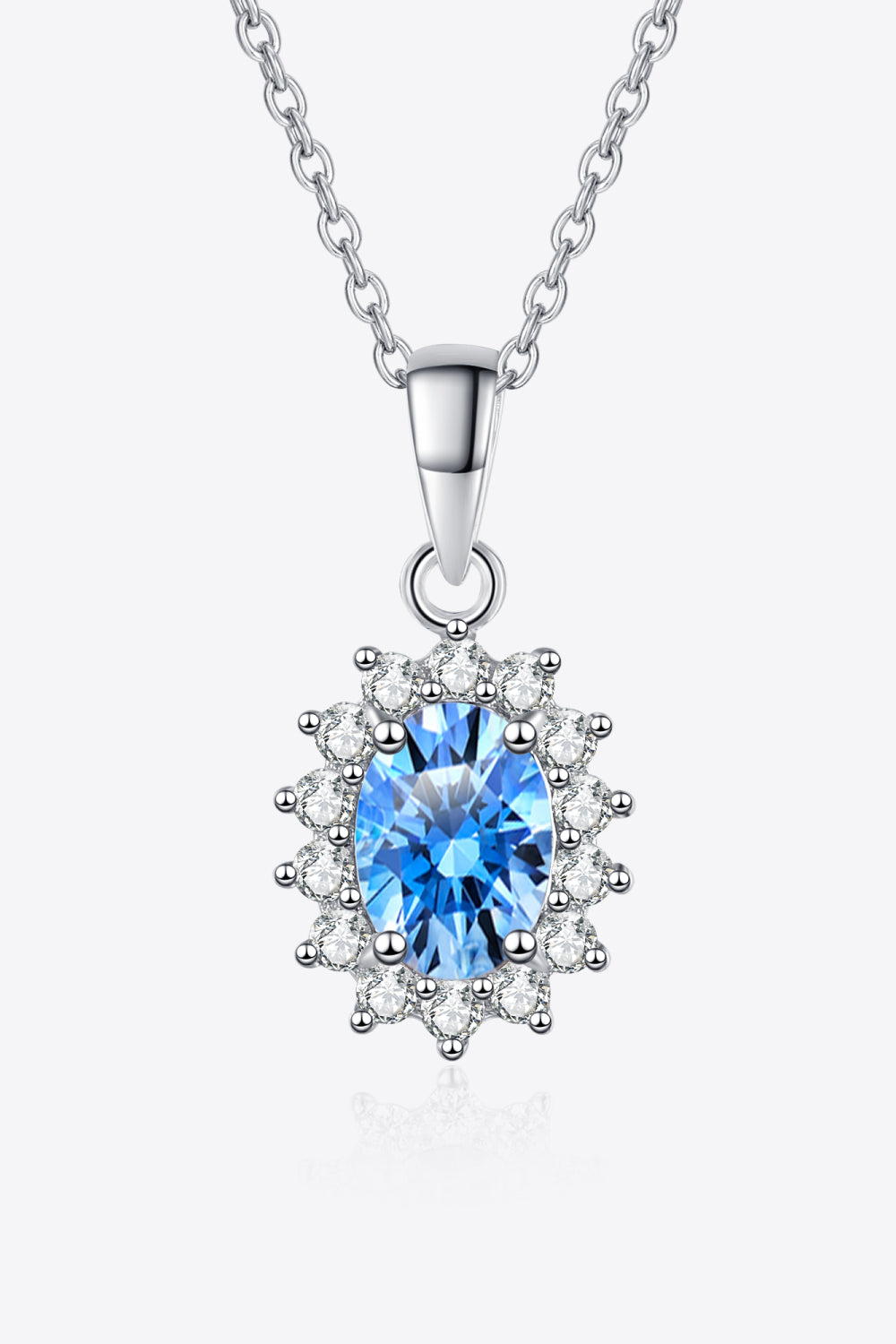 *APP EXCLUSIVE* 1 Carat Moissanite 925 Sterling Silver Necklace