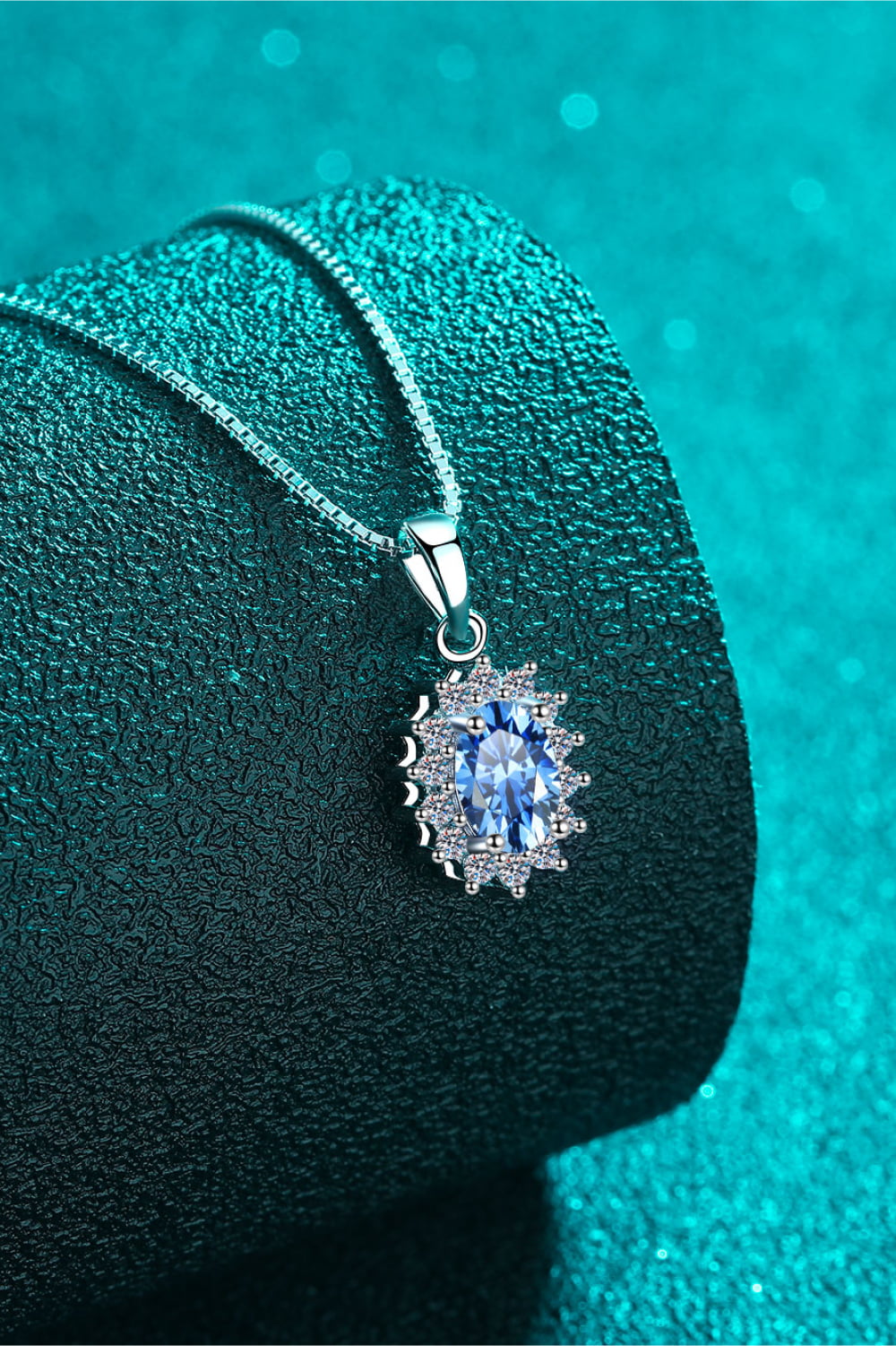 *APP EXCLUSIVE* 1 Carat Moissanite 925 Sterling Silver Necklace