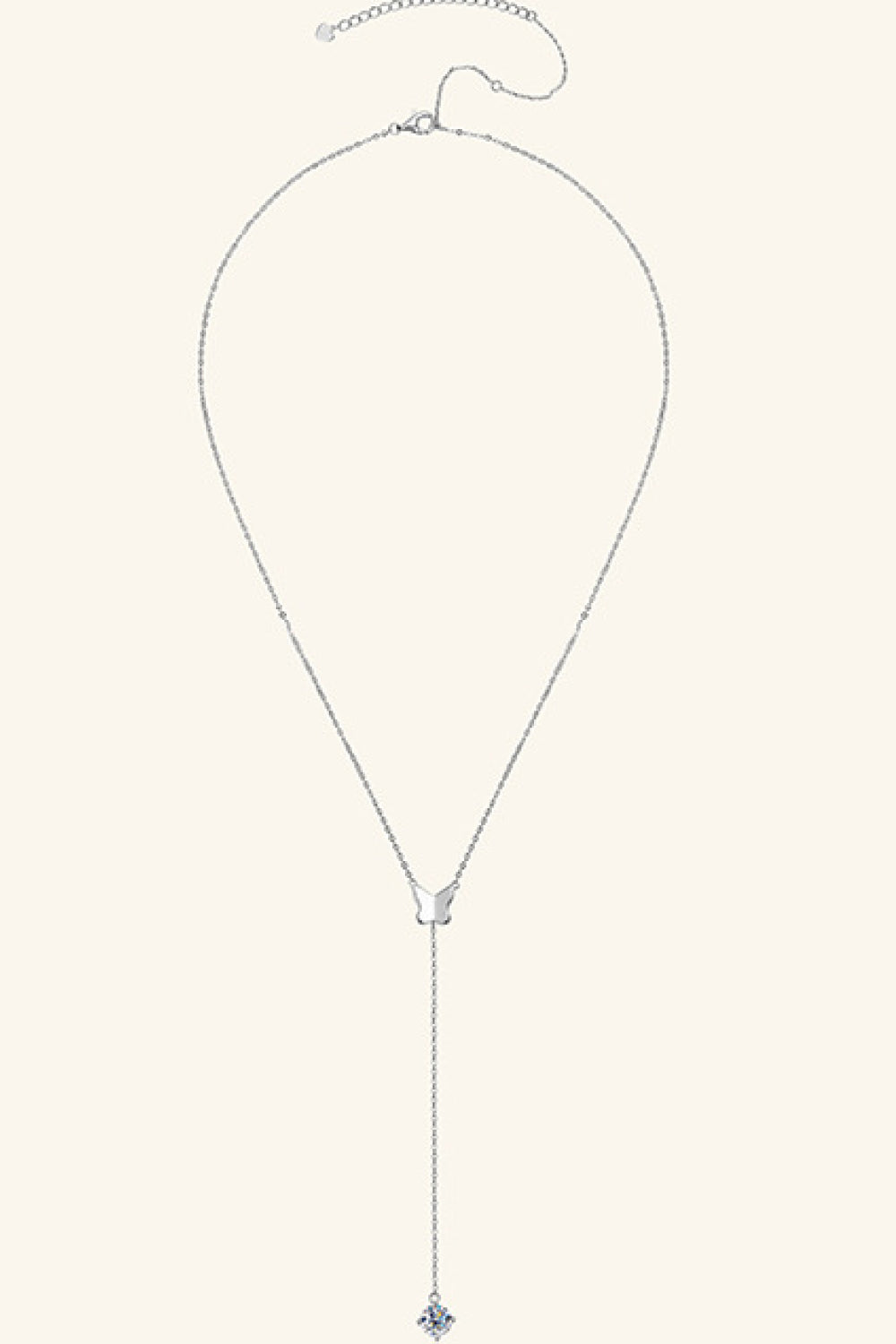 *APP EXCLUSIVE* 1 Carat Moissanite 925 Sterling Silver Necklace