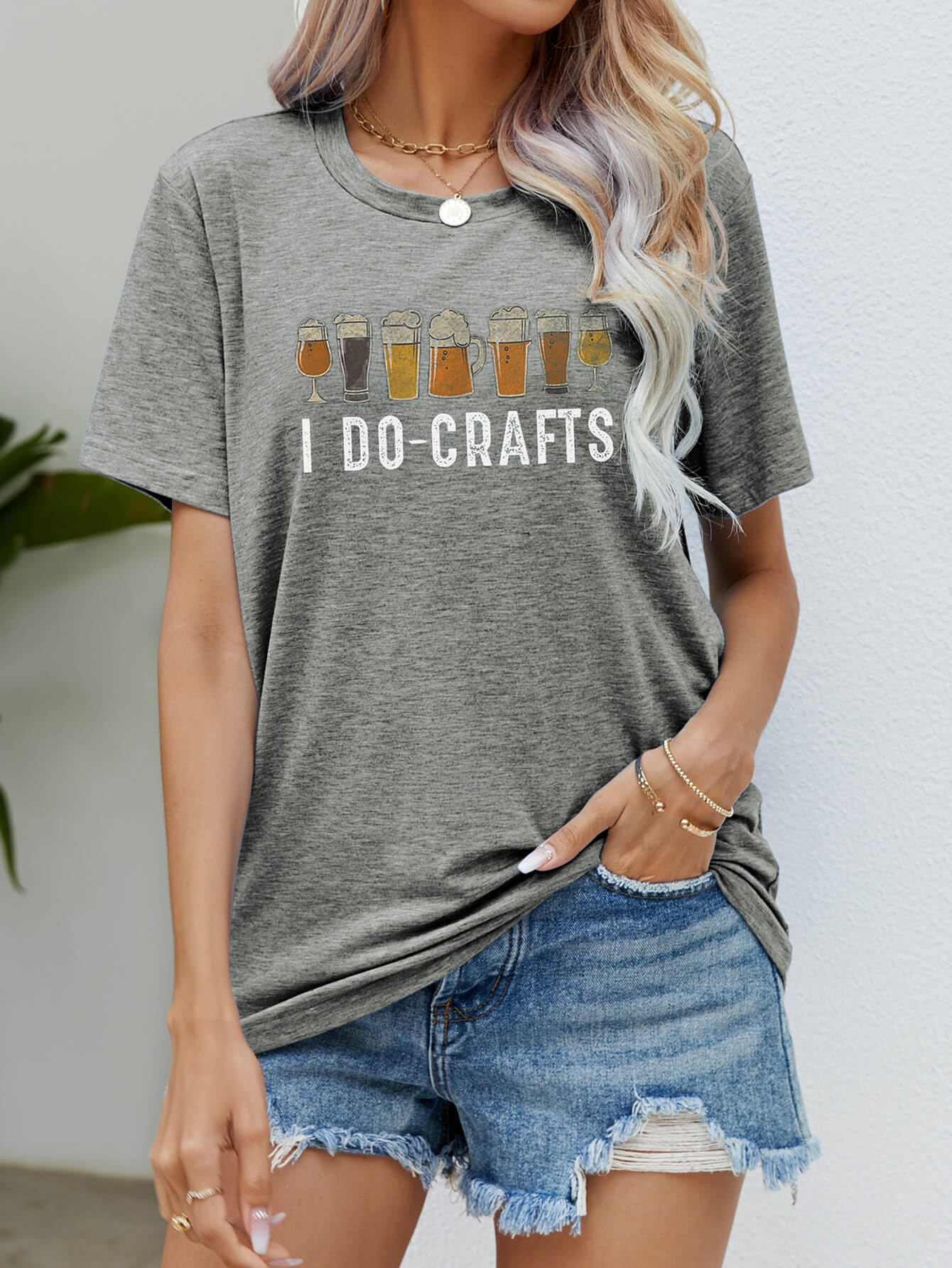 *APP EXCLUSIVE* I DO CRAFTS Beer Unisex Tee