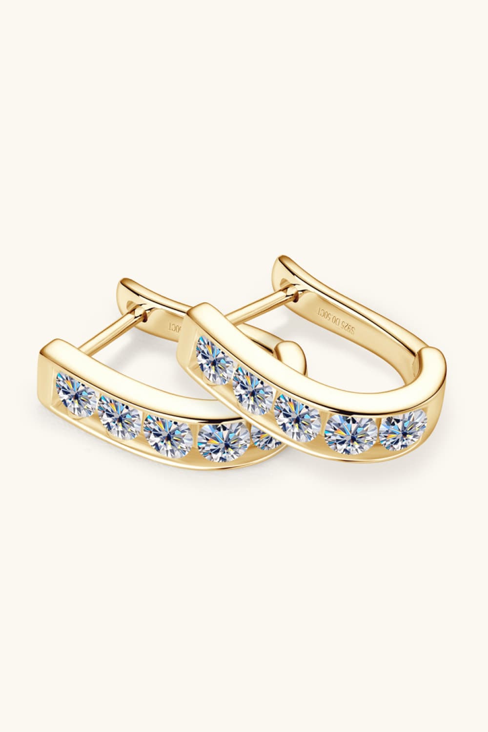 * APP EXCLUSIVE* 1 Carat Moissanite 925 Sterling Silver Earrings